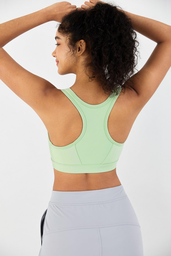 Soutien-gorge à zip avant et short Speedy pour femme