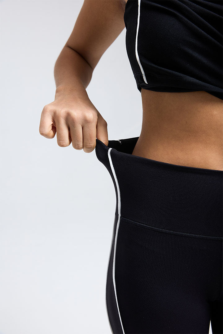 Legging évasé taille haute