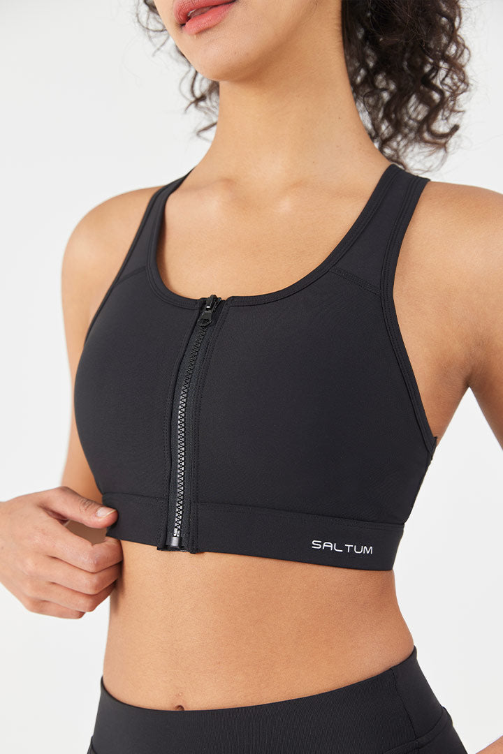 Soutien-gorge à zip avant et short Speedy pour femme