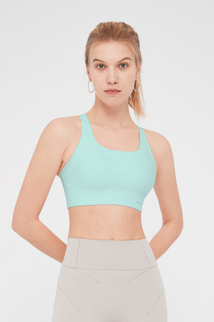 Soutien-gorge d'entraînement dos nageur pour femme
