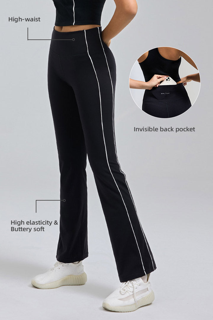 Legging évasé taille haute