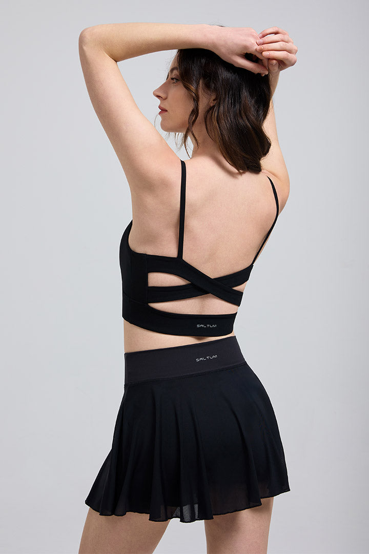 Soutien-gorge de sport croisé