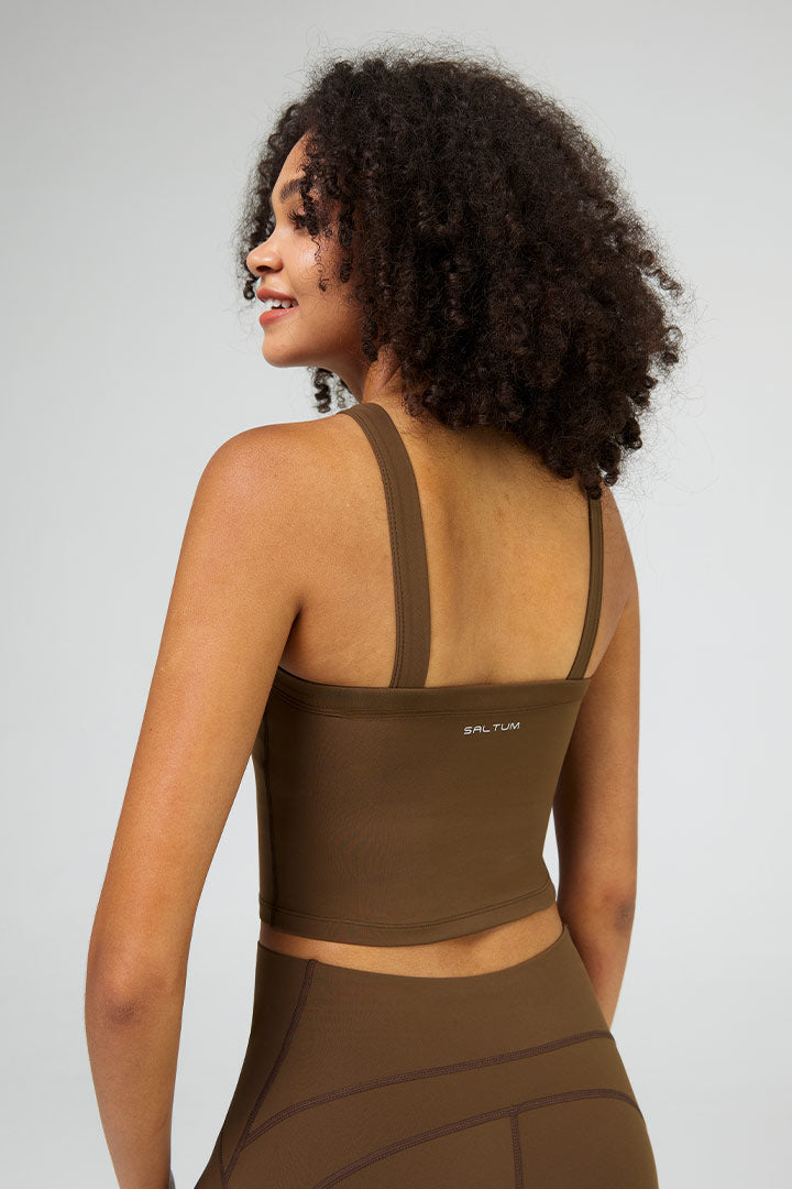 Débardeur Femme Croisé Avec Rembourrage Amovible