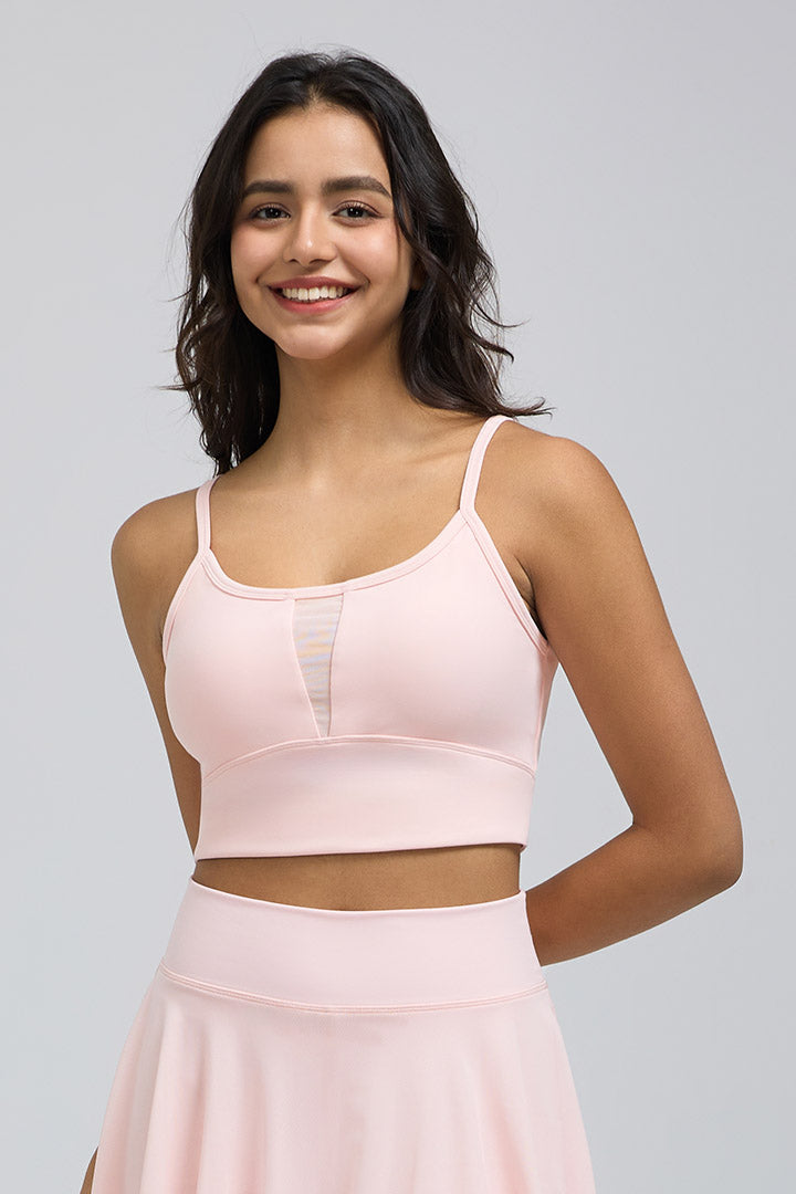 Soutien-gorge de sport croisé