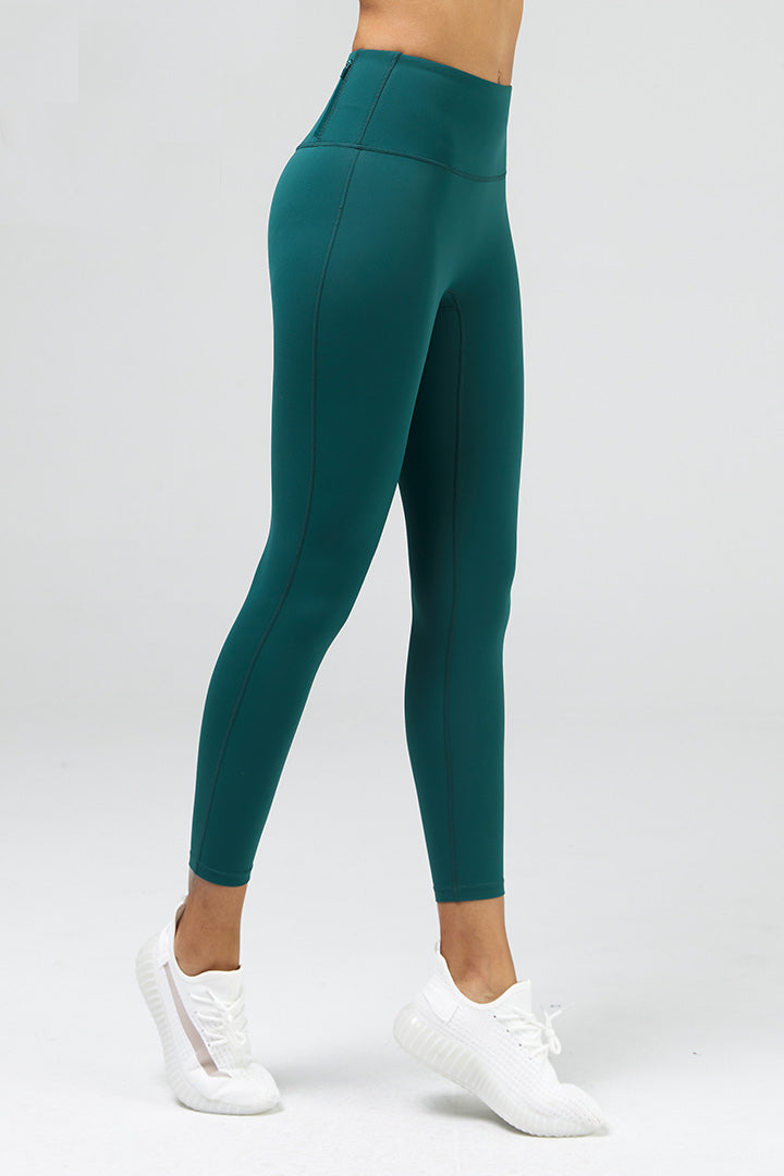 Legging d'entraînement 7/8 avec poche zippée