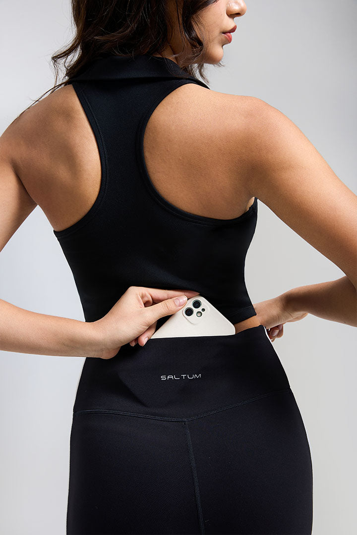 Legging évasé taille haute