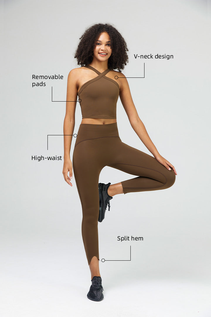 Ensemble de sport assorti pour femme