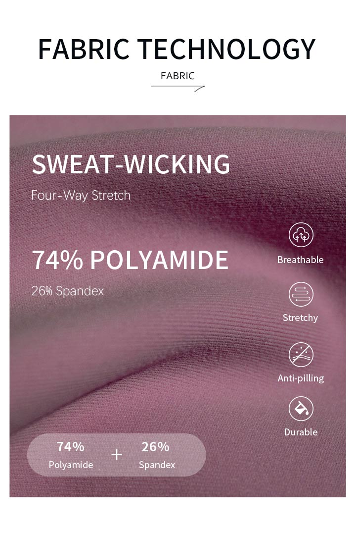 Soutien-gorge de sport long échancré en V dans le dos
