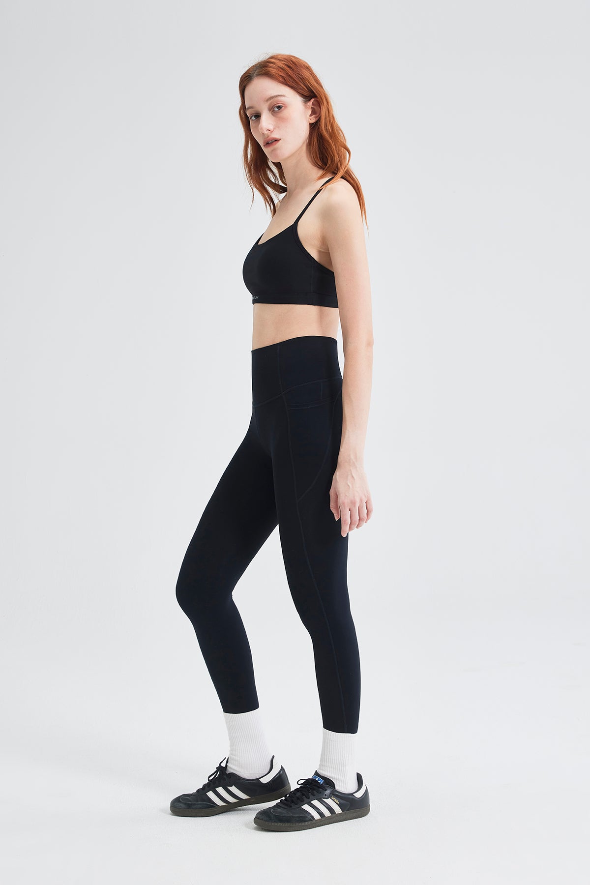 Legging sculptant taille haute avec poches