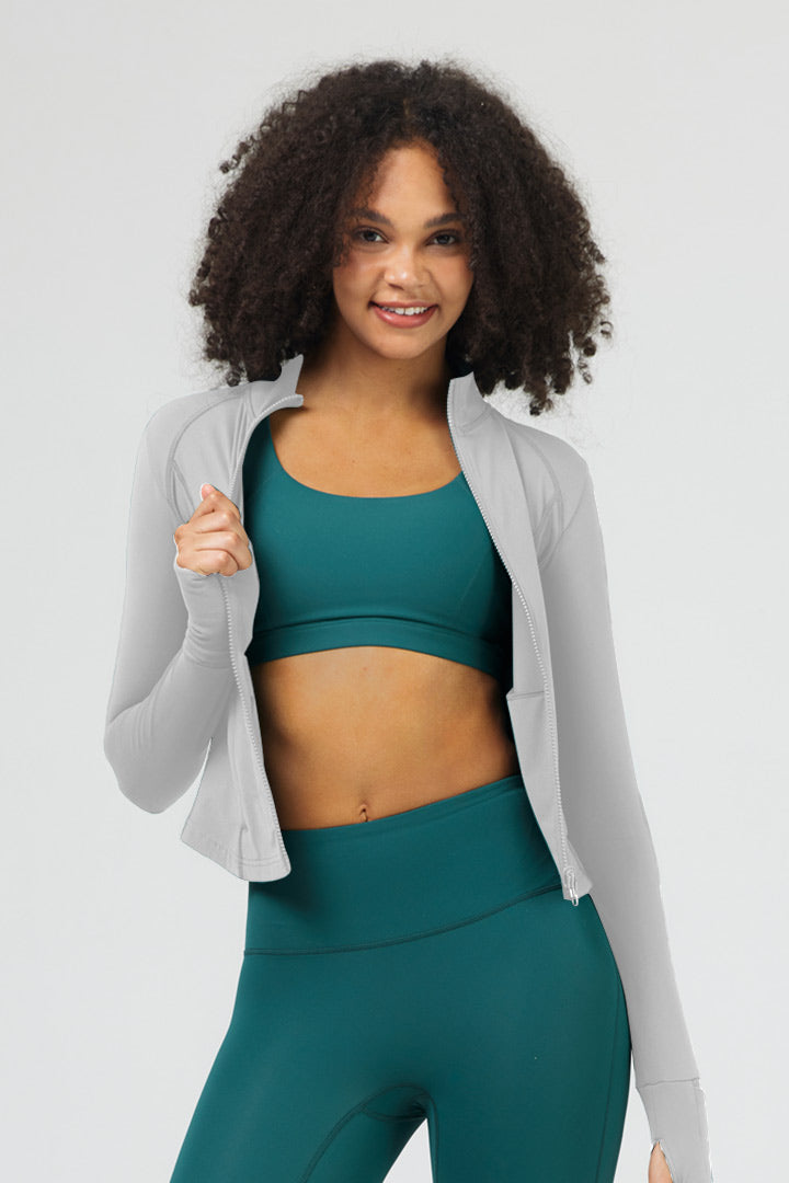 Veste entièrement zippée