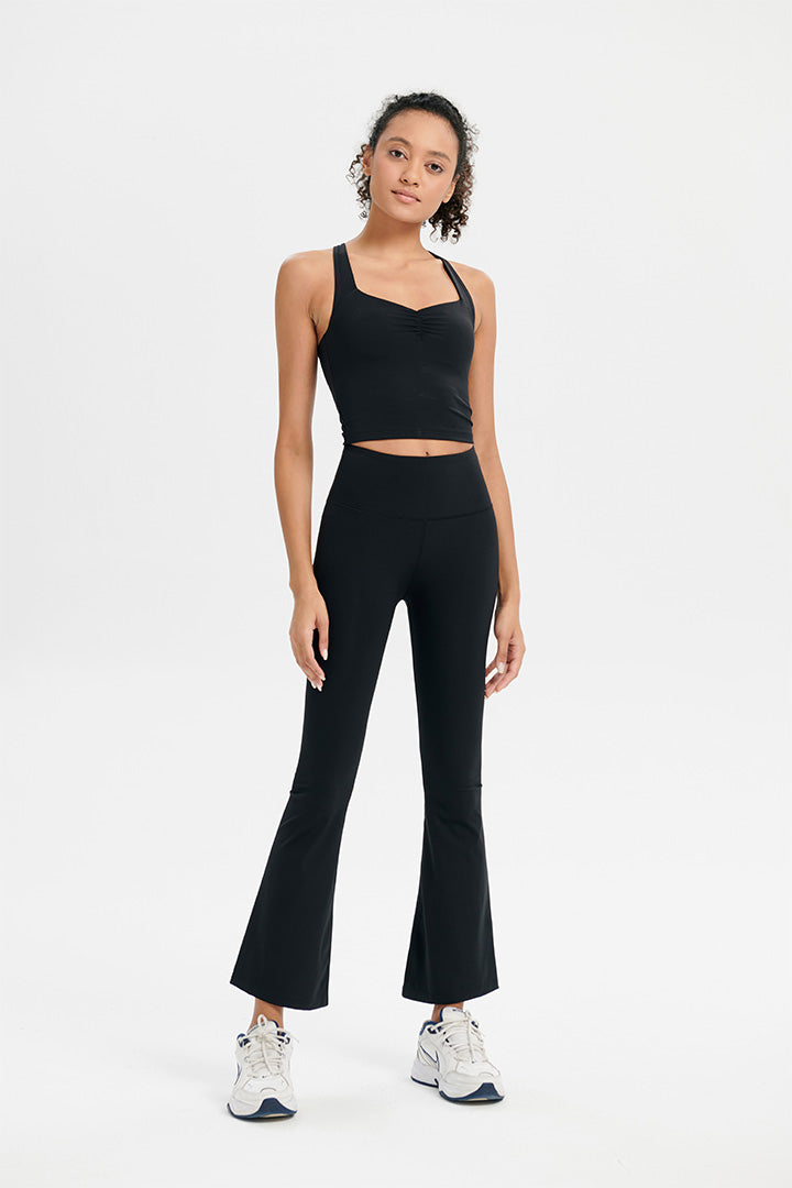 Legging évasé taille haute
