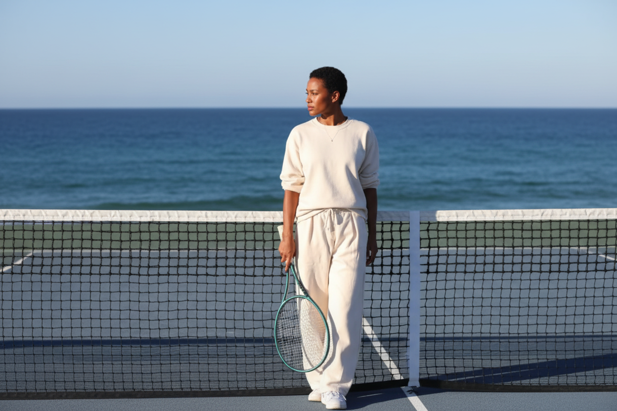 Tennis Court Bottoms Banner